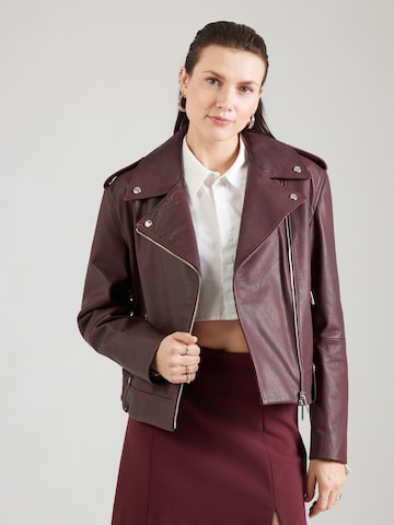 Giacca di mezza stagione 'Sandy' di BOSS in marrone: frontale