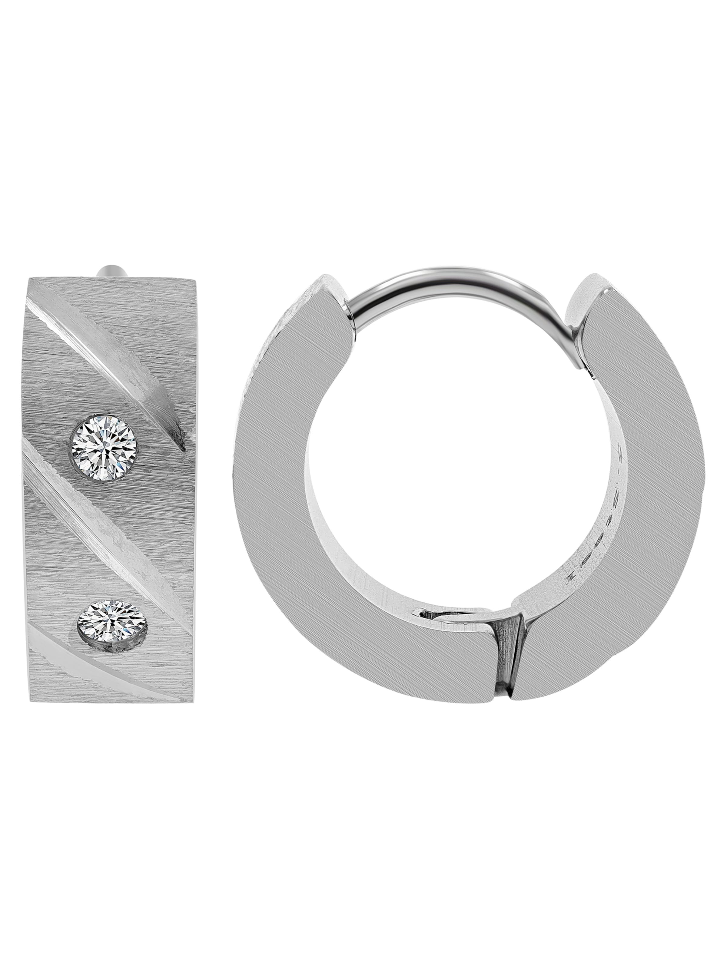 Akzent Earrings 'Illayda, langlebig' in Silver