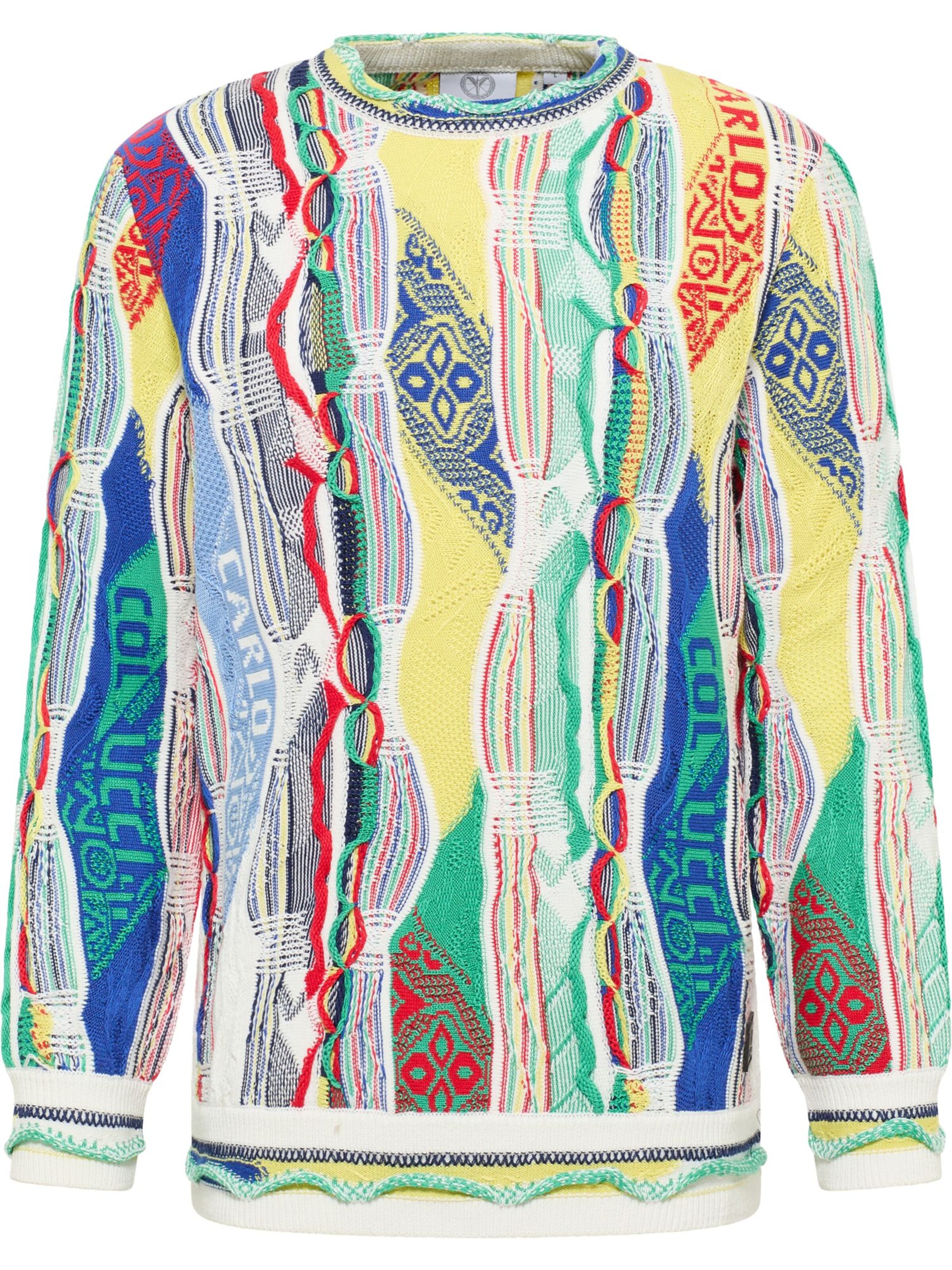 Carlo Colucci Sweater 'Ersini' in Mixed colours: front