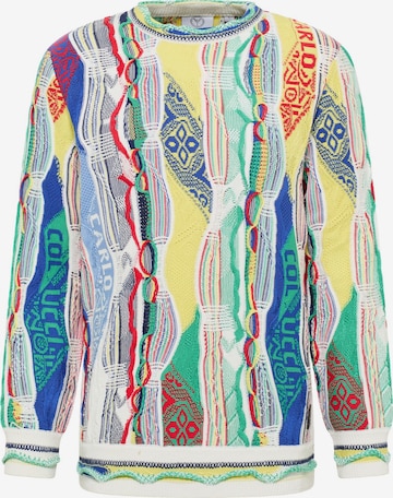 Carlo Colucci Sweater 'Ersini' in Mixed colors: front