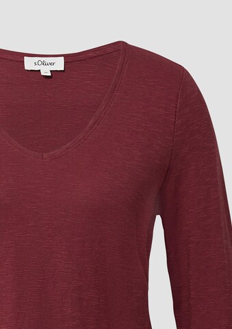 T-shirt s.Oliver en rouge