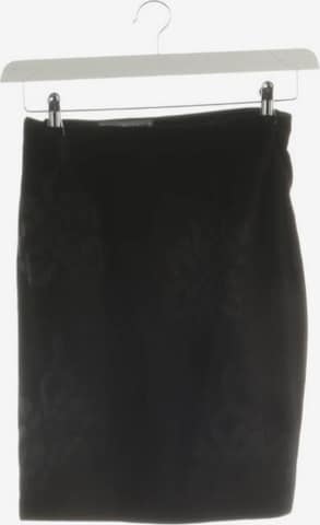 VERSACE Skirt in XS in Black: front