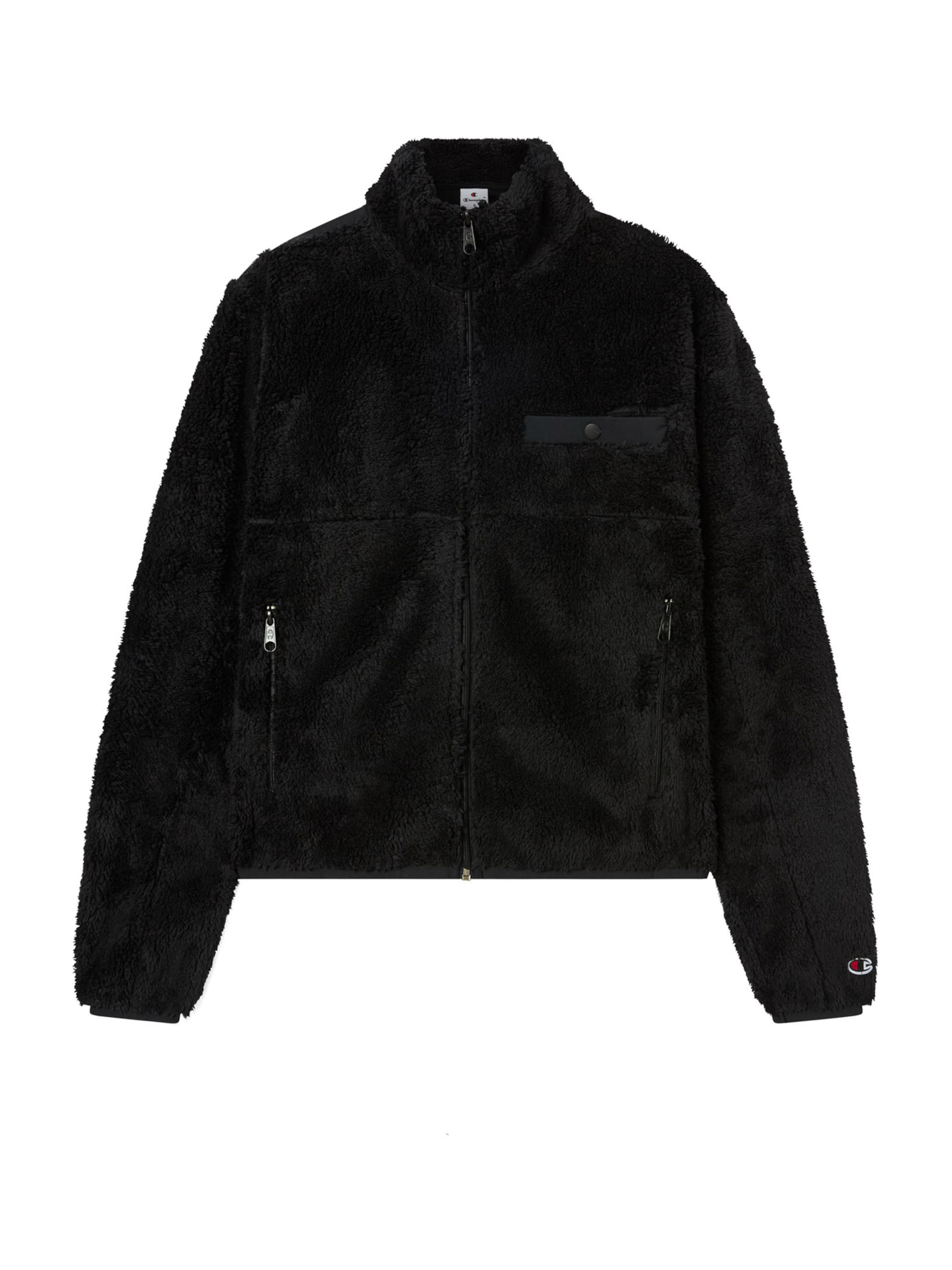 Veste de survêtement Champion Authentic Athletic Apparel en noir : devant