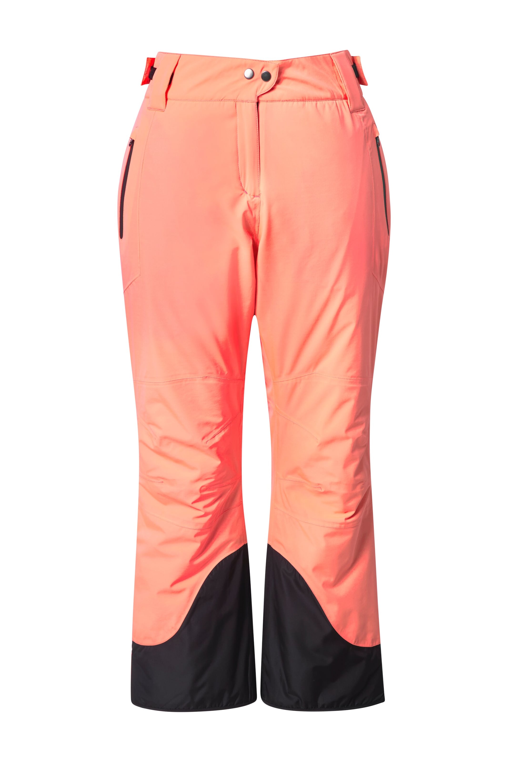 Ulla Popken Weatherproof pants in Pink: front