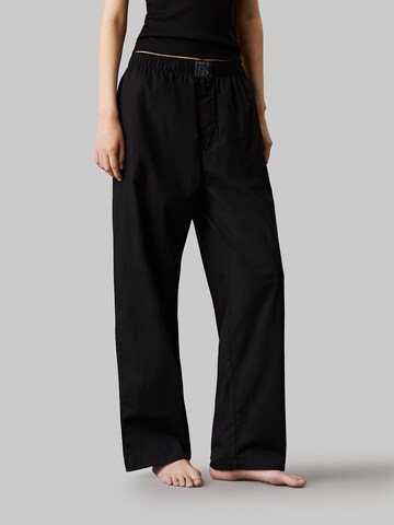 Calvin Klein Underwear Pajama Pants 'Established' in Black: front