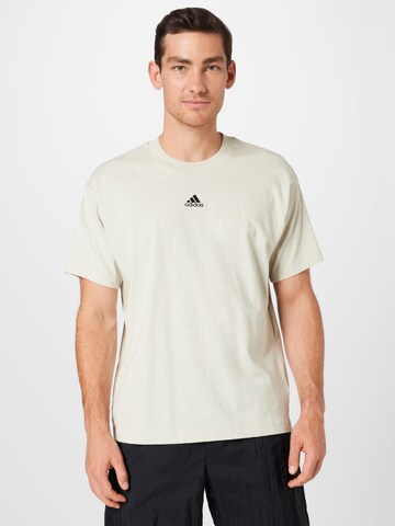 T-Shirt fonctionnel ADIDAS SPORTSWEAR en gris : devant