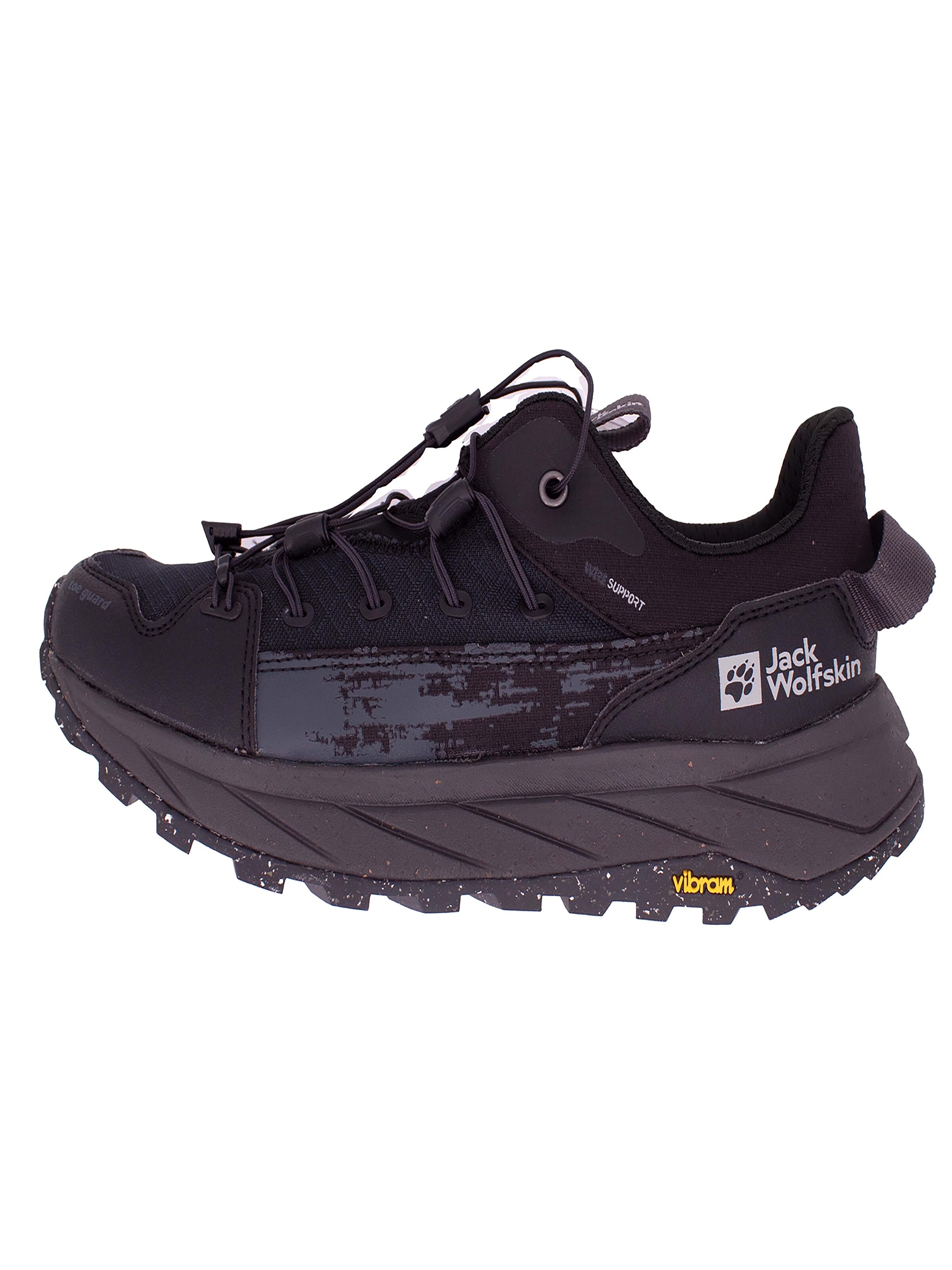 JACK WOLFSKIN Flats 'Terraquest Low' in Black: front