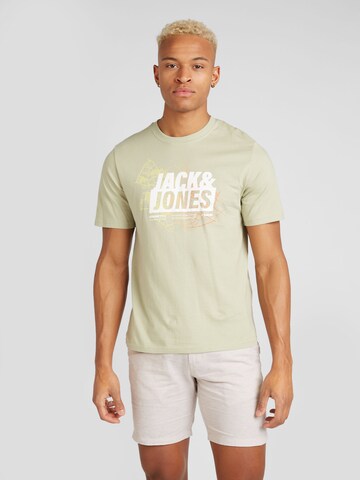 JACK & JONES - Camiseta 'MAP SUMMER' en verde