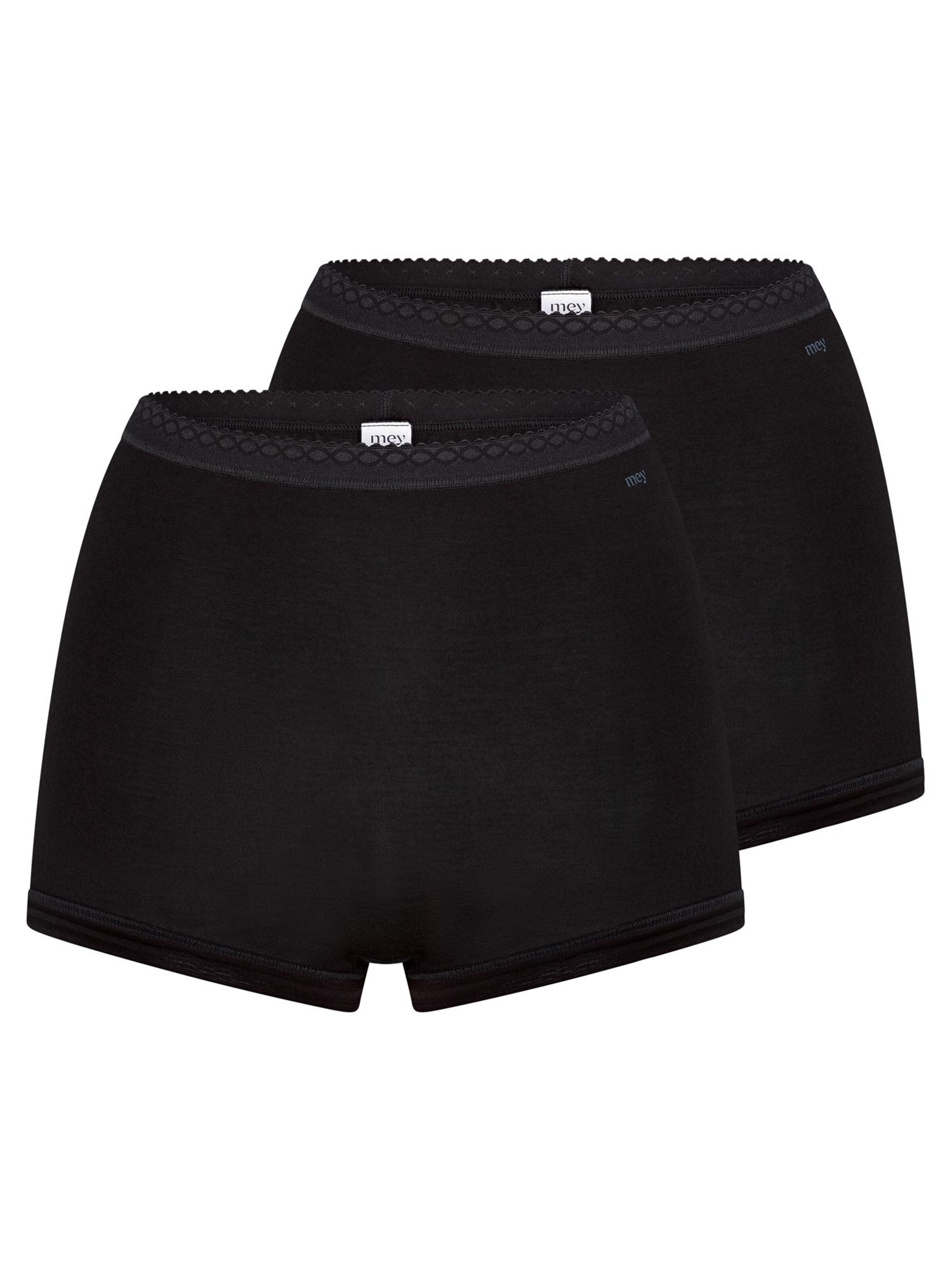Mey Boyshorts 'Lights' in Black: front