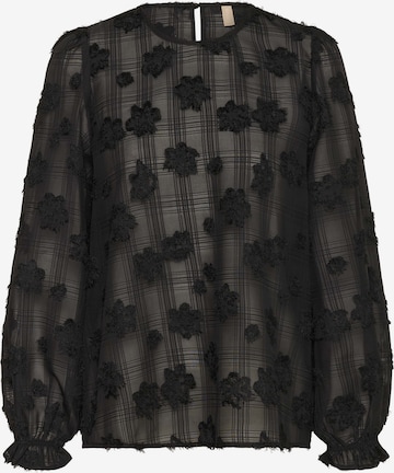 Chemisier CULTURE en noir : devant