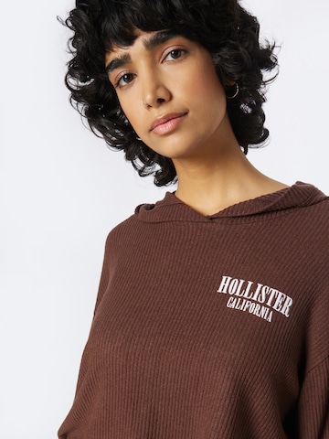 HOLLISTER Футболка в Коричневый