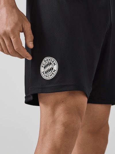 ADIDAS PERFORMANCE Workout Pants in Black / White, Item view