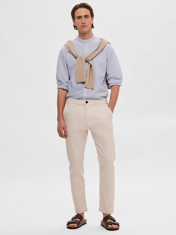 SELECTED HOMME Regular Chinohose in Beige