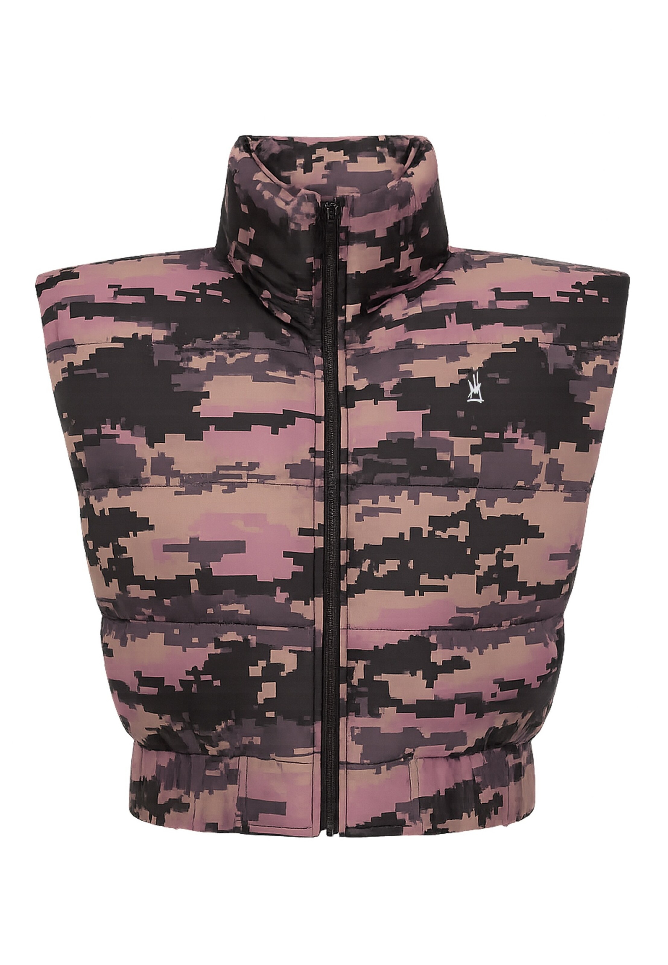 Dangerous DNGRS Weste in Pink: Vorderseite