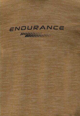 ENDURANCE Performance Shirt 'PORTOFINO' in Brown