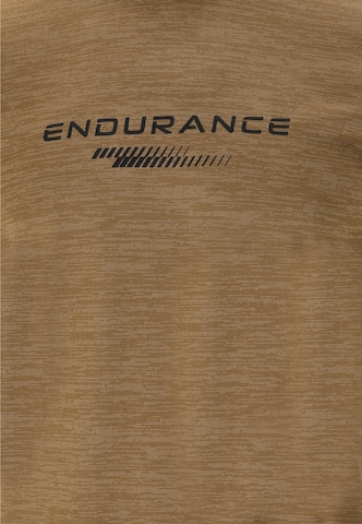 ENDURANCE Functioneel shirt 'PORTOFINO' in Bruin
