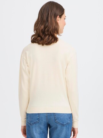 Oxmo Sweater ' OXISCANNY LS ' in Beige