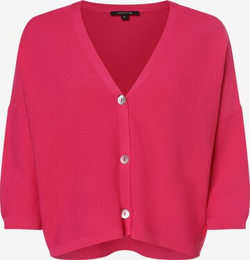 Cardigan COMMA en rose : devant