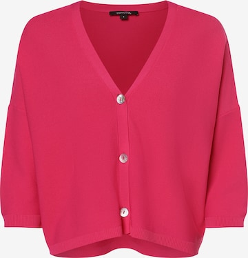 COMMA Gebreid vest in Roze: voorkant