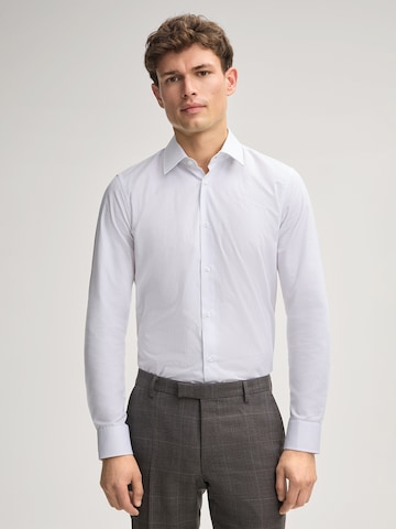 JOOP! Slim Fit Hemd 'Pierce' in Weiß: Vorderseite