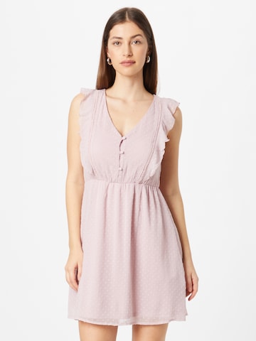 ABOUT YOU Dress 'Lisanna' in Purple: front