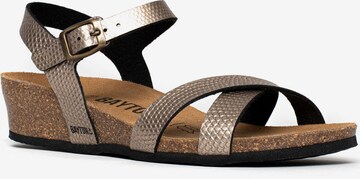 Bayton Strap sandal 'Canberra' in Gold