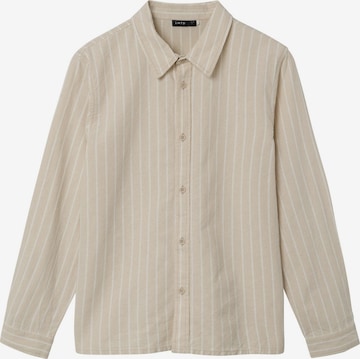 NAME IT Comfort fit Button Up Shirt in Beige: front