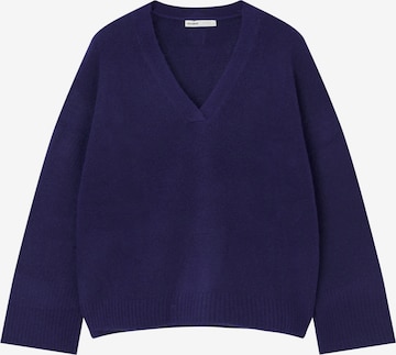 Pull&Bear Sweater in Blue: front