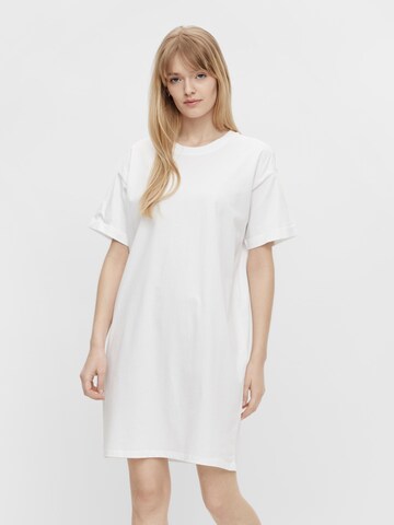 PIECES Φόρεμα 'Ria' σε λευκό: μπροστά