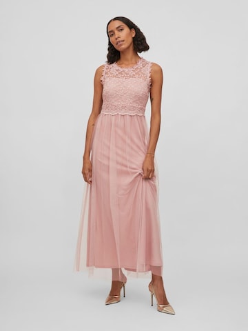 VILA Evening Dress in Pink: front