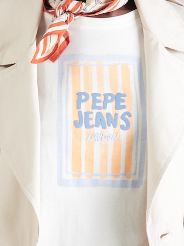 Pepe Jeans Тениска в бяло