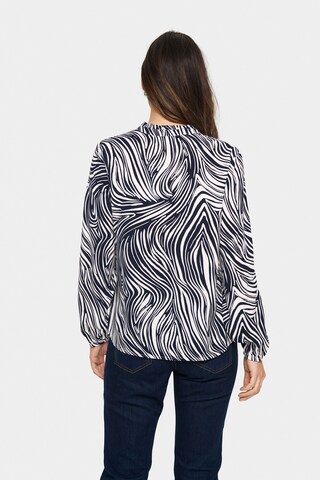 SAINT TROPEZ Bluse 'Eda' i hvid