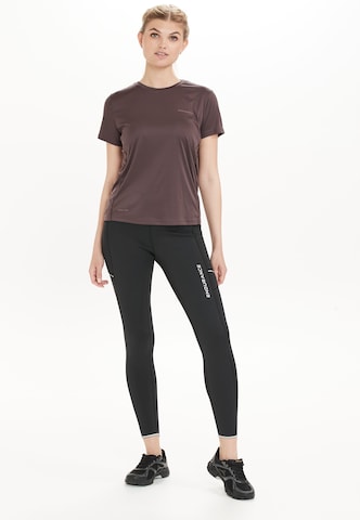 ENDURANCE Slimfit Sportbroek 'Energy' in Zwart