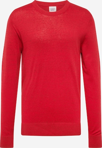 GAP Пуловер в червено: отпред