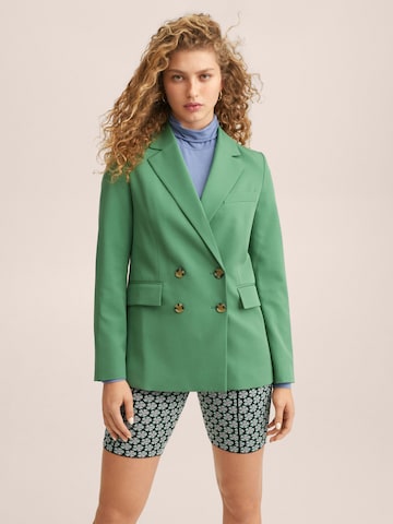 MANGO Blazer 'GRETA' in Green