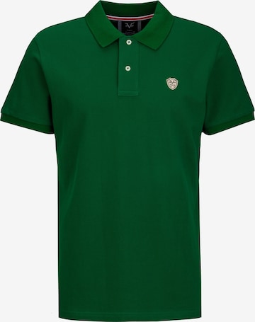 T-Shirt 'EMILIO' 19V69 ITALIA en vert : devant