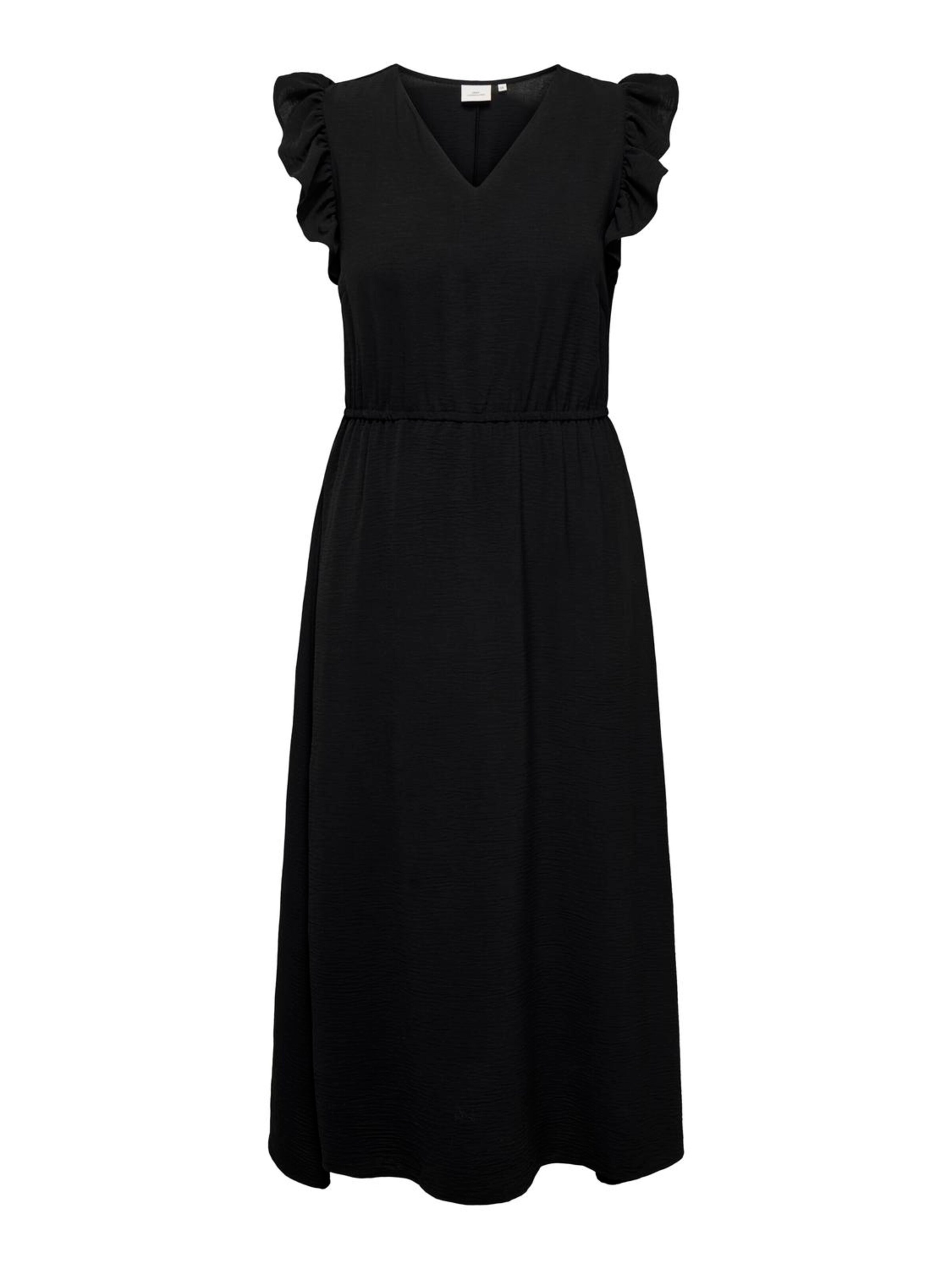 ONLY Carmakoma Kleit 'CARMETTA', värv must: eest vaates