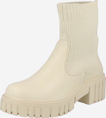 ABOUT YOU Chelsea boots 'Lola' i beige: framsida