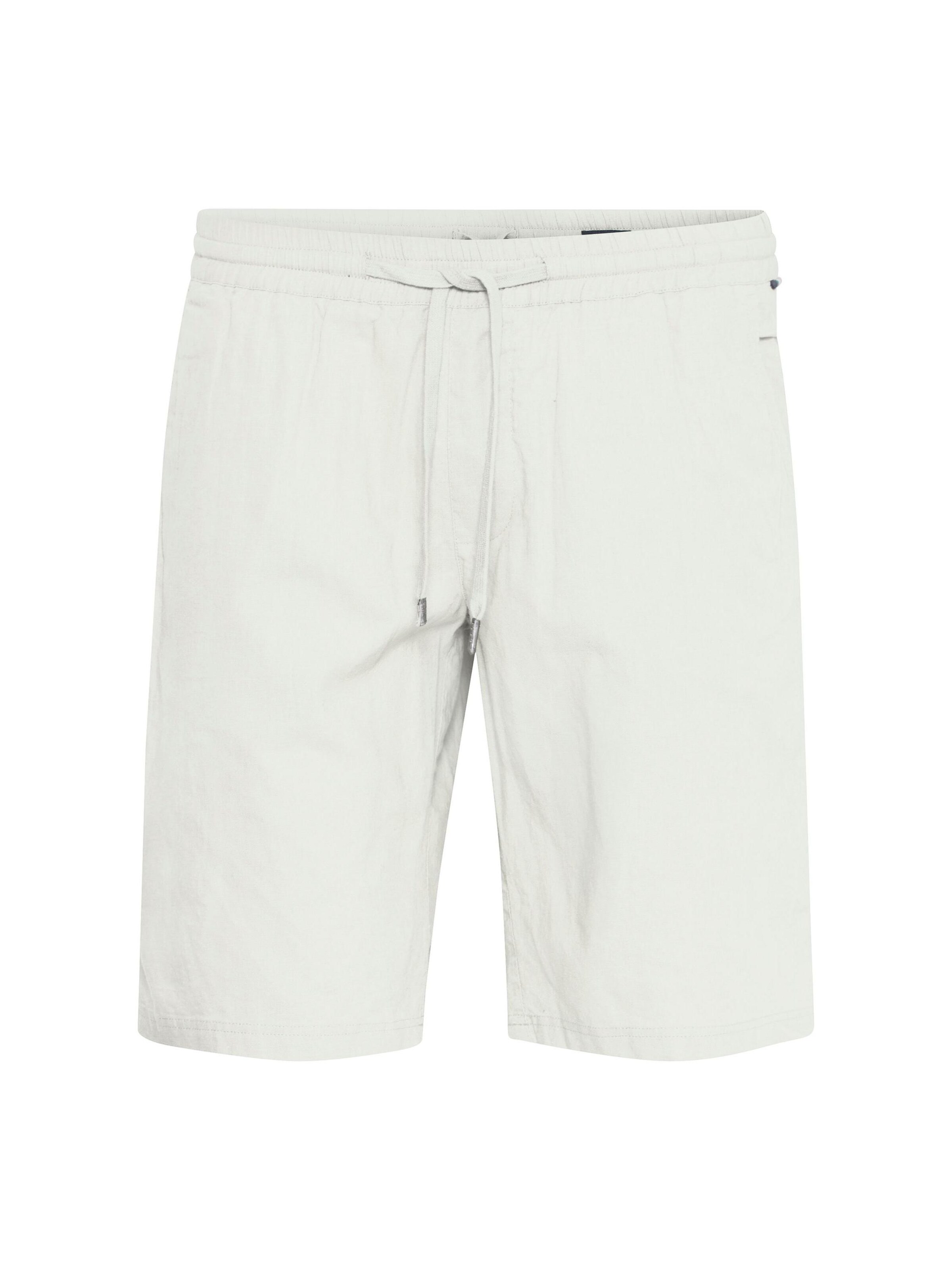 FQ1924 Broek 'Henry' in Wit: voorkant