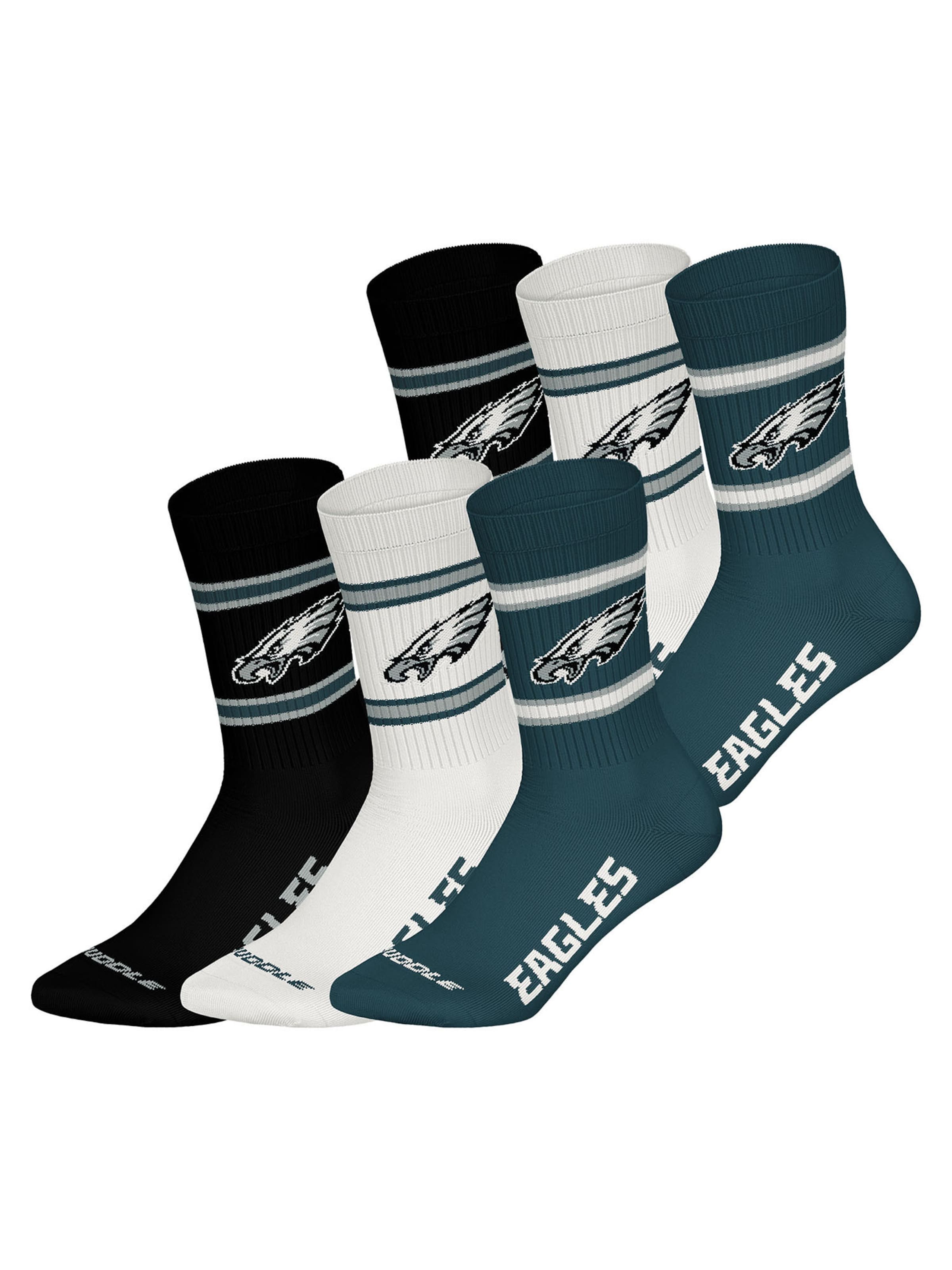 Chaussettes 'Philadelphia Eagles' Huddle en vert : devant