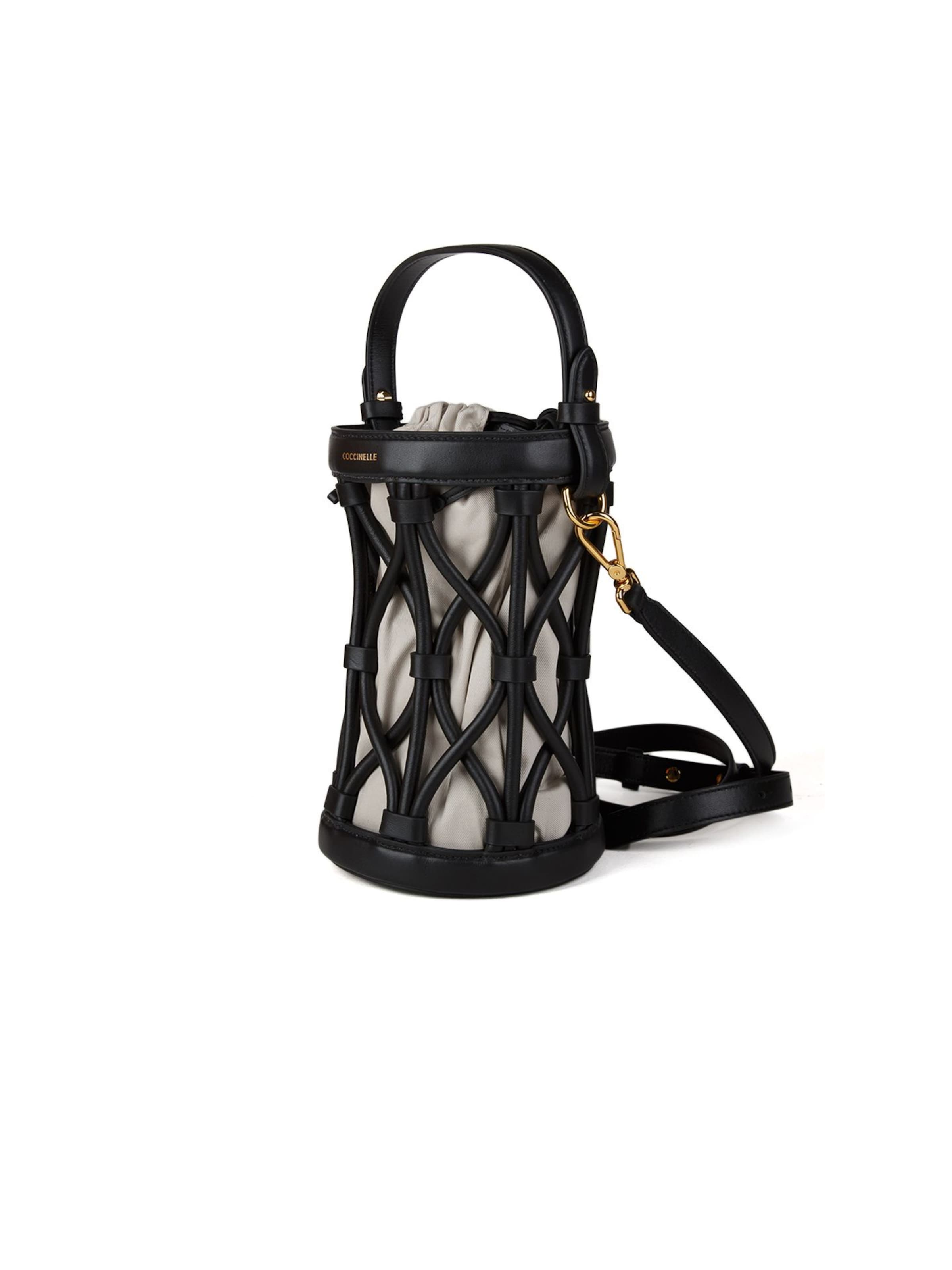 Borsa a mano 'Coccinelle Koi Handbag Smooth Leather' di Coccinelle in nero