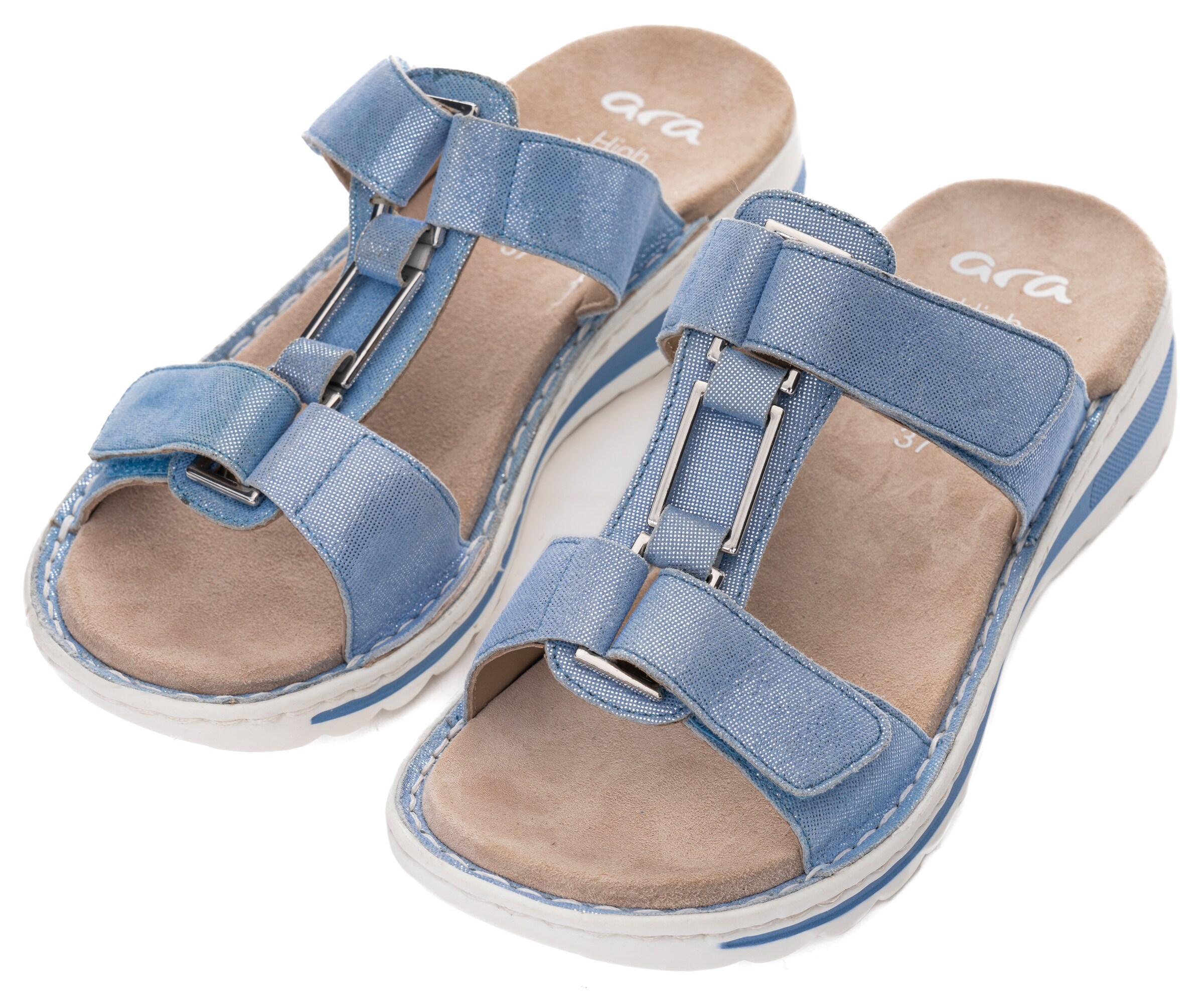 ARA Mules in Blue