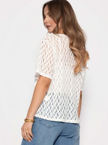 SASSYCLASSY Knitted Top in White