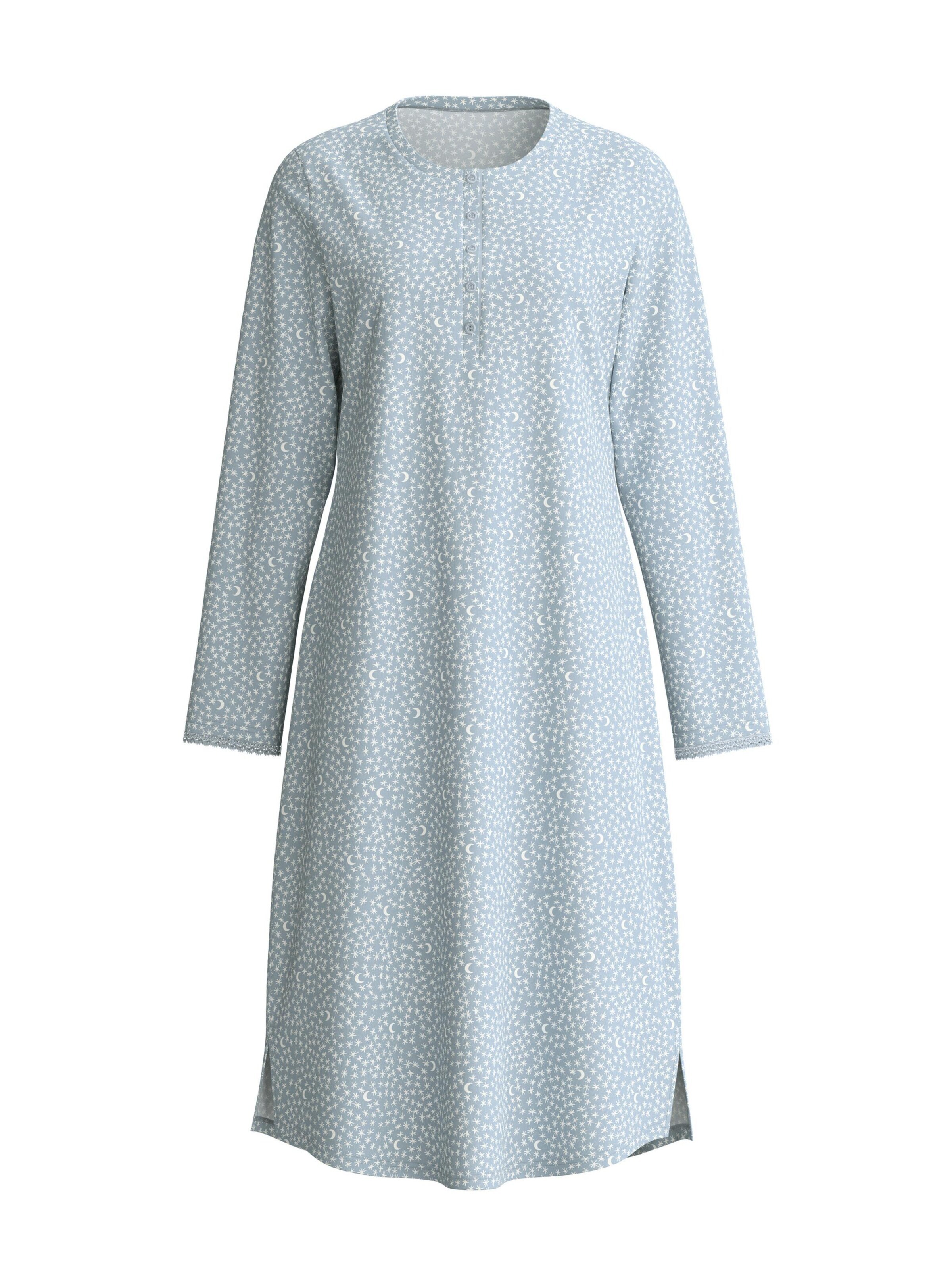 Camicia da notte 'Midnight Dreams' di CALIDA in grigio: frontale