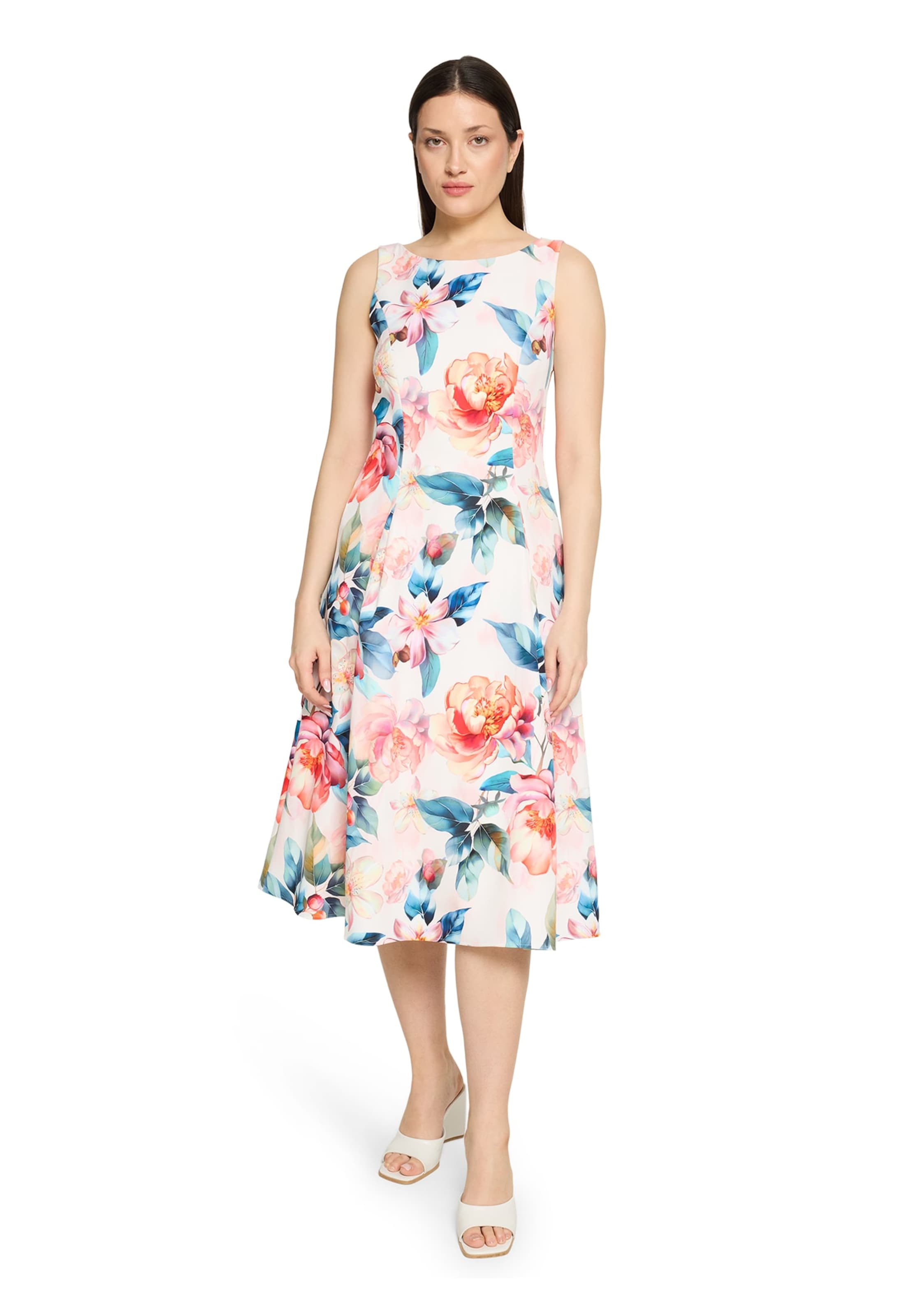 Vera Mont Evening Dress in Orange: front