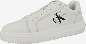 Baskets basses 'Seamus' Calvin Klein Jeans en blanc : devant