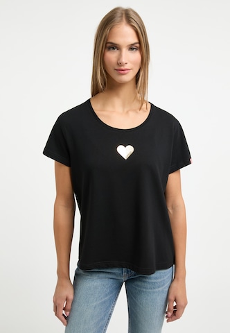 Frieda & Freddies NY Shirt in Black: front