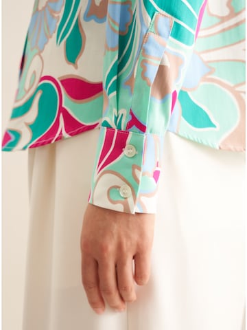SEIDENSTICKER Blouse in Blue