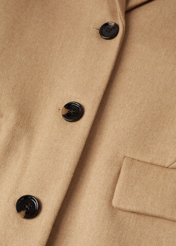 MANGO Between-Seasons Coat 'Chita' in Beige