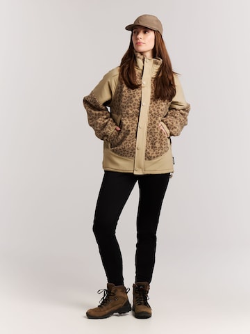 PROTEST Outdoor jacket 'PRTElisan' in Brown
